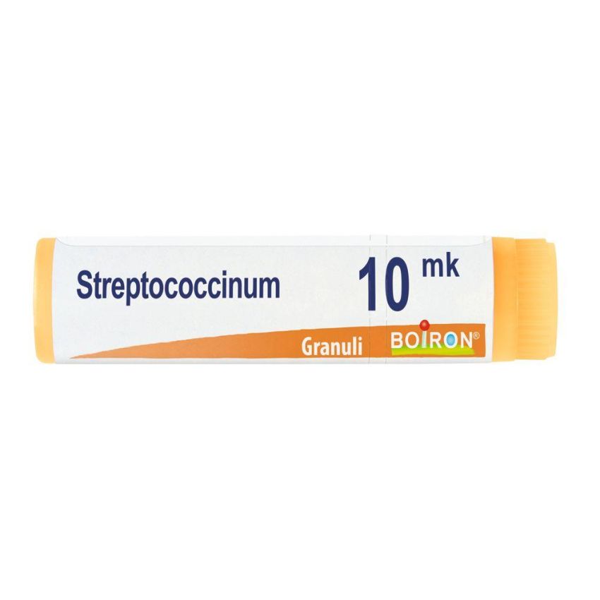 Boiron Streptococcinum 10Mk Globuli, Confezione da 1g