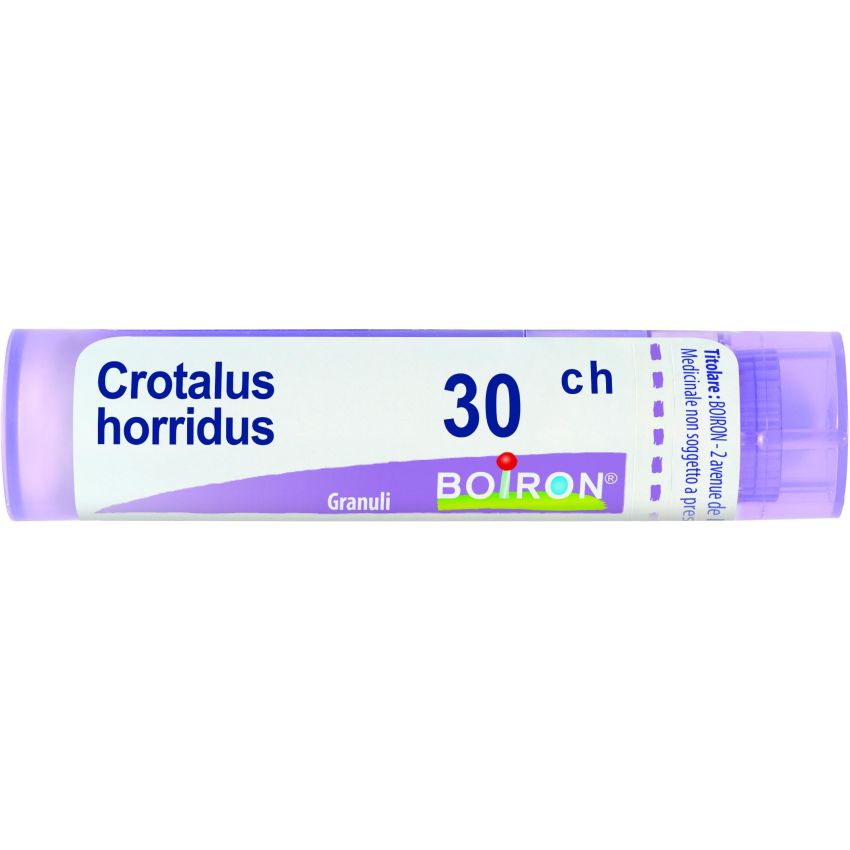 Boiron Crotalus Horridus 30Ch - Granuli Omeopatici da 4g