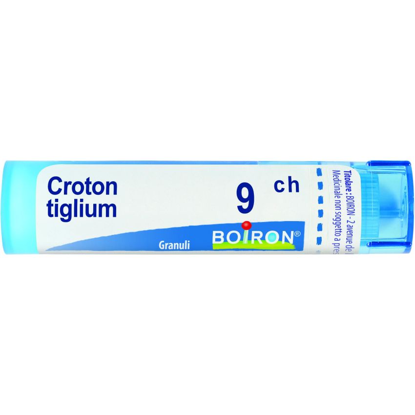 Boiron Croton Tiglium 9CH - Tubo di Granuli Omeopatici da 4g