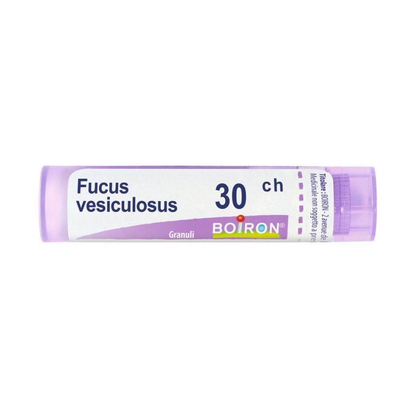 Boiron Fucus Vesiculosus 30Ch - Granuli Omeopatici, Tubo da 4g