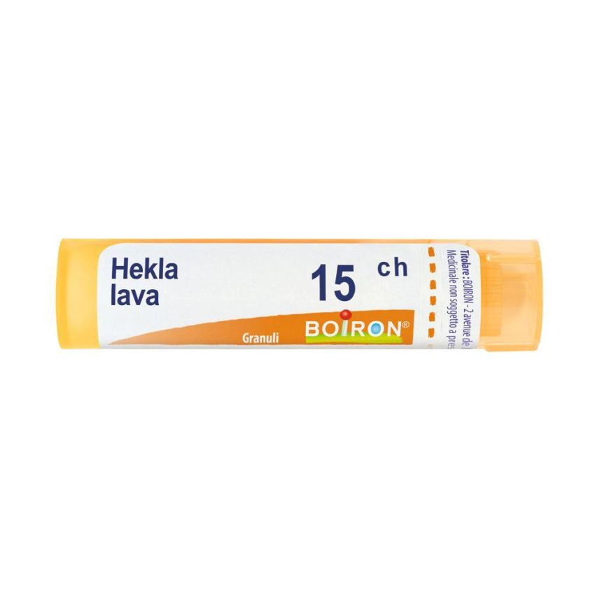 Boiron Hekla Lava 15Ch Granuli Omeopatici - Tubo da 4g