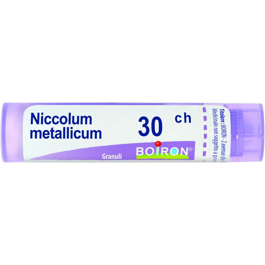 Boiron Niccolum Metallicum 30Ch Granuli - Tubo da 4g