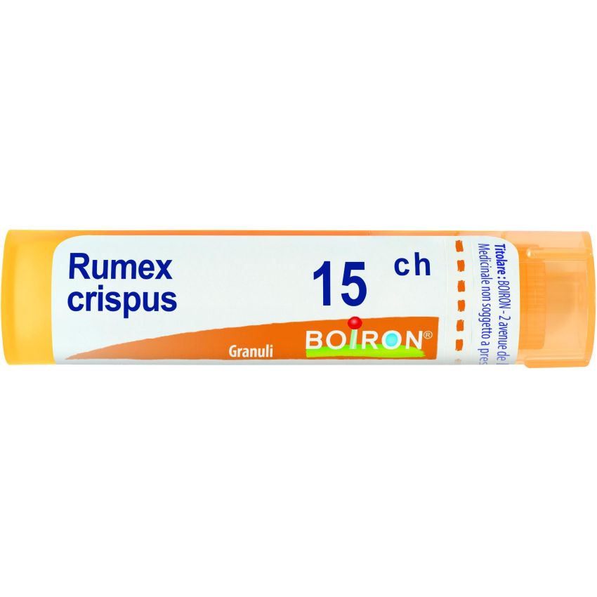 Boiron Rumex Crispus 15Ch - Granuli Omeopatici 4g