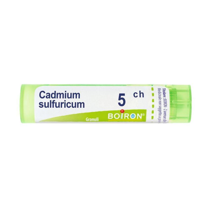 Boiron Cadmium Sulfuricum 05Ch - Granuli Omeopatici, Tubo da 4g