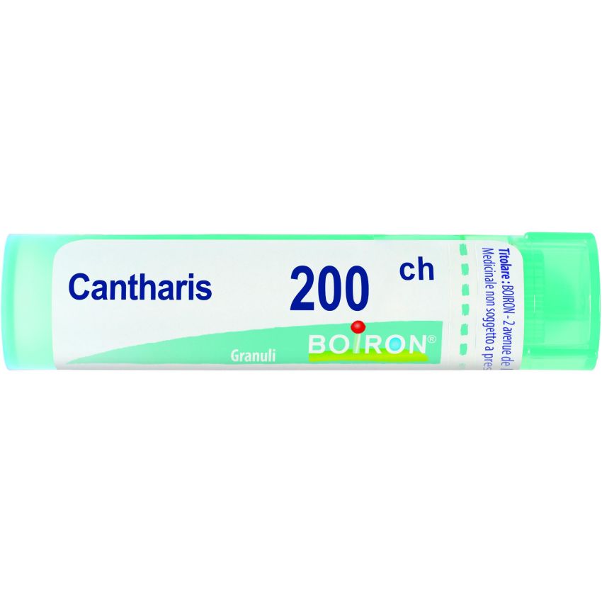 Boiron Cantharis 200Ch Granuli Homeopatici - Tubo da 4g
