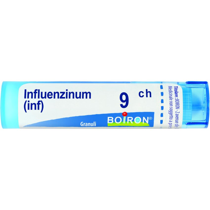 Boiron Influenzinum 09CH - Granuli Omeopatici per Influenza, Tubo da 4g