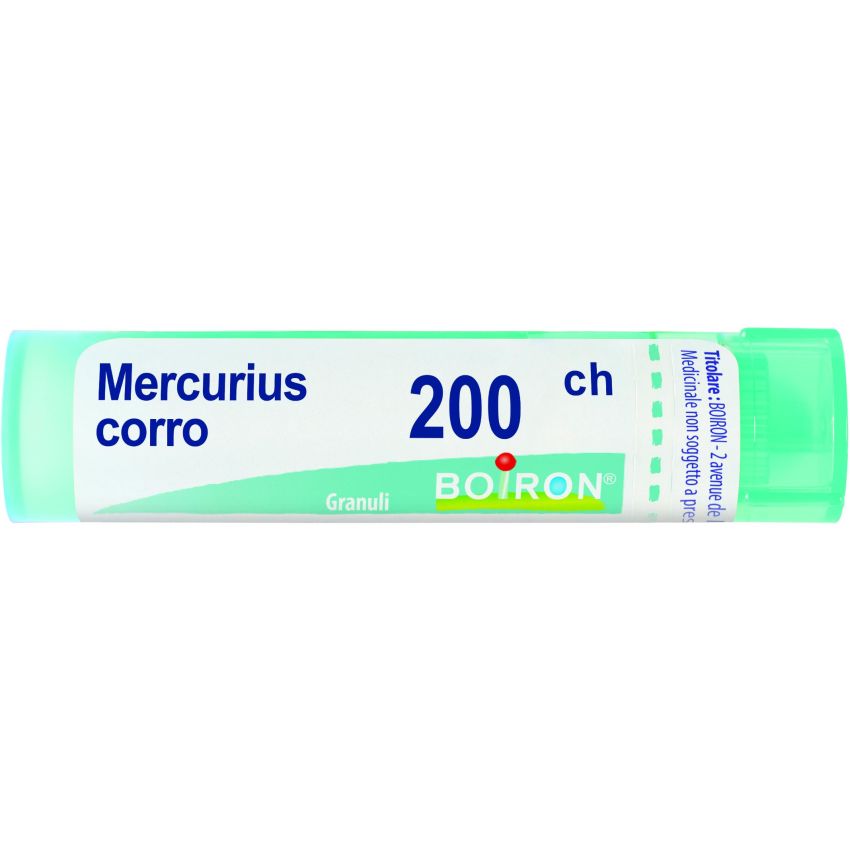 Boiron Mercurius Corrosivus 200Ch - Granuli Omeopatici 4g