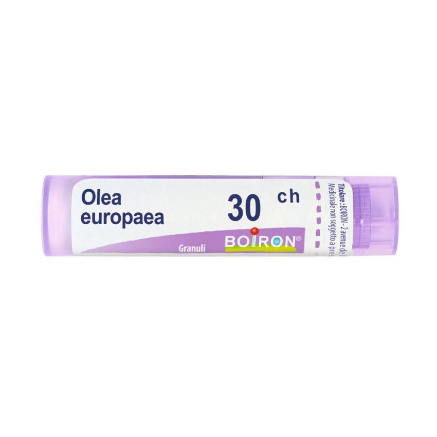 Boiron Olea Europaea 30Ch - Granuli Omeopatici, Tubo da 4g
