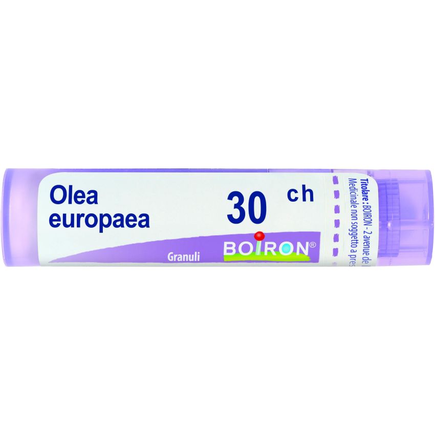 Boiron Olea Europaea 30Ch - Granuli Omeopatici, Tubo da 4g
