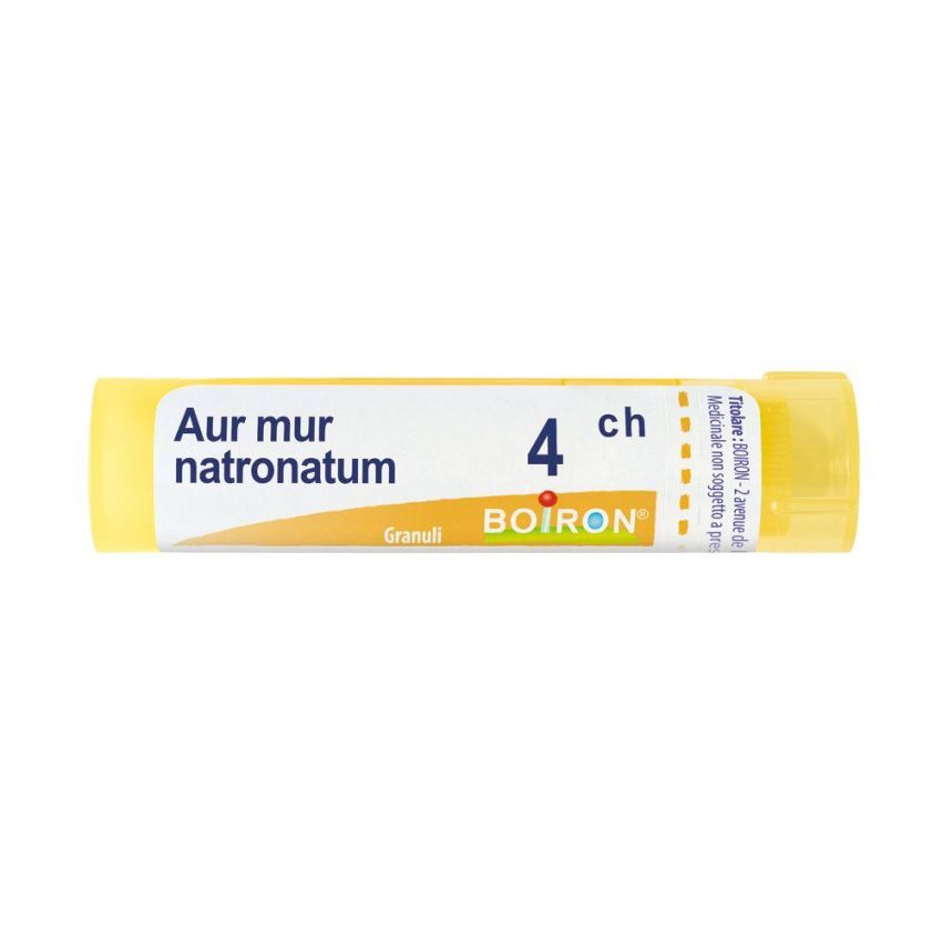 Granuli di Aurum Natronatum 4CH Boiron Tubo da 4g