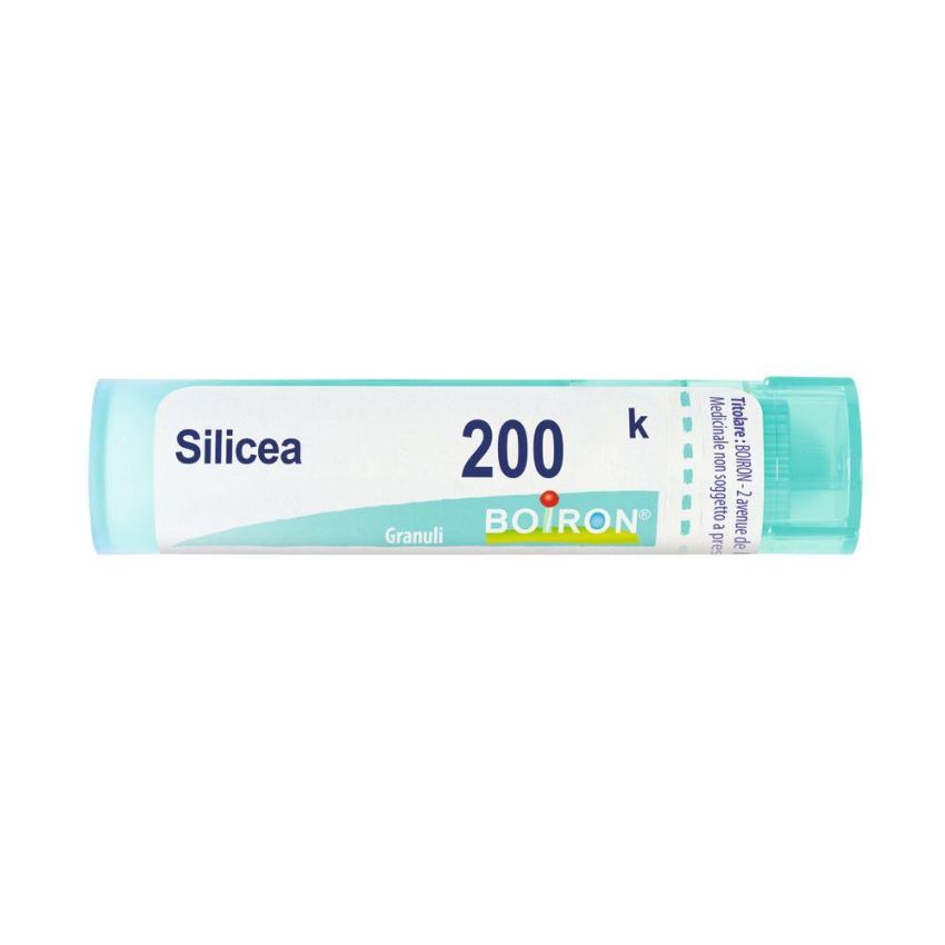 Boiron Silicea 200K in Granuli - Tubo da 4g