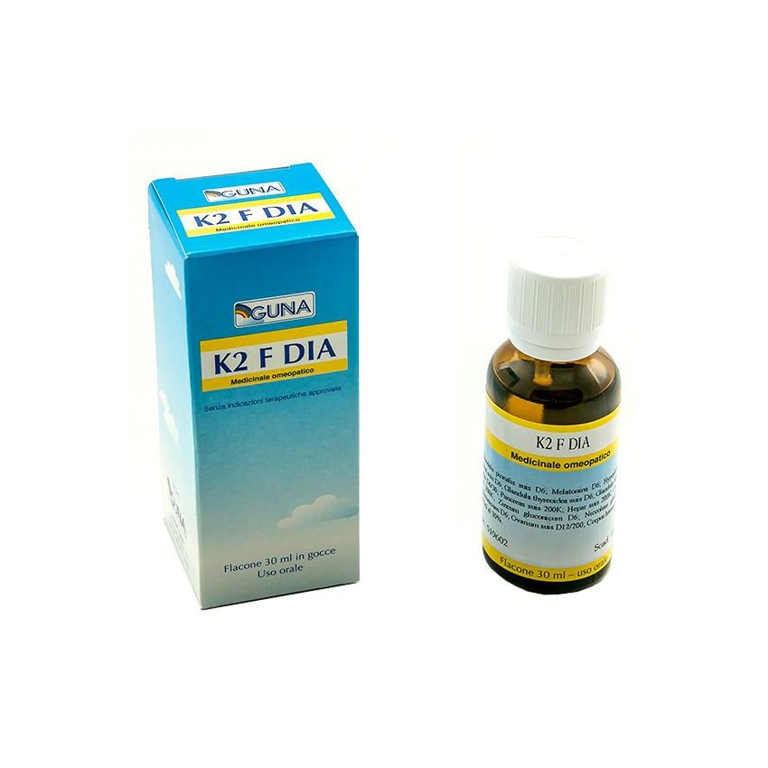 Guna K2 F - Gocce di Vitamina K2, Flacone da 30ml