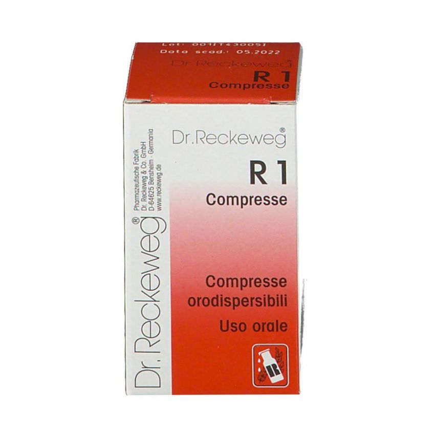 Compresse Reckeweg R1 per Alleviamento del Dolore