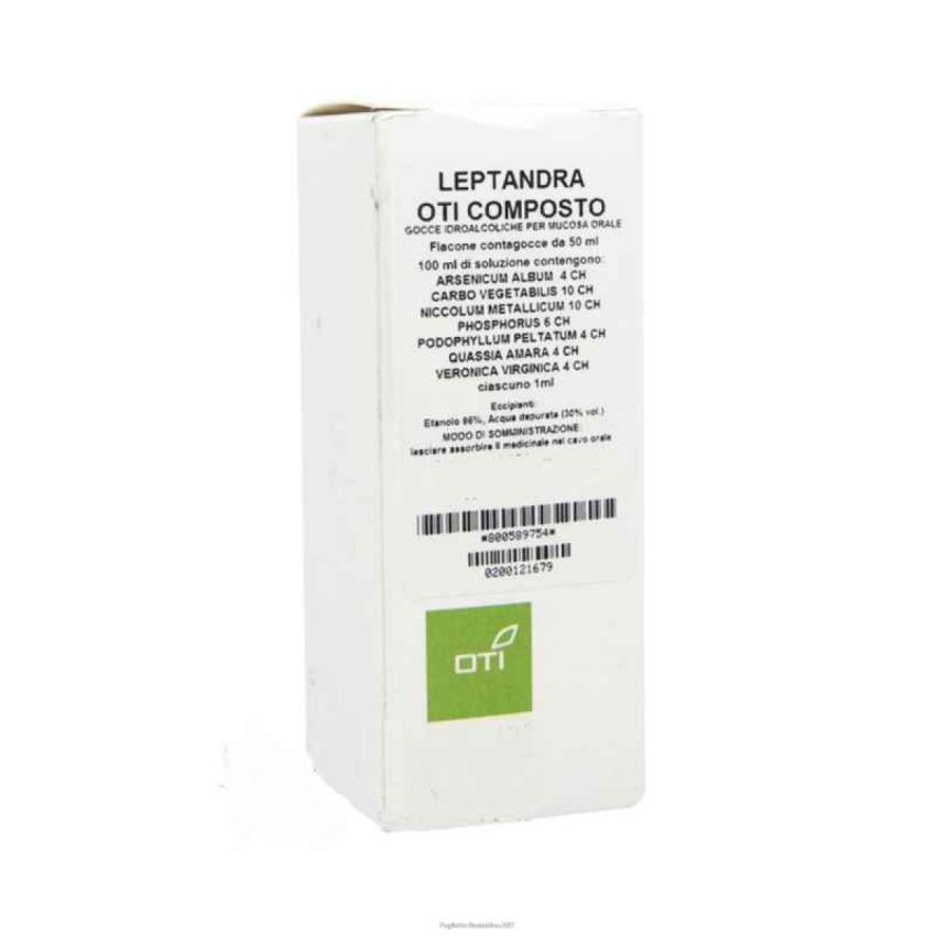 Oti Leptandra - Gocce Soluzione Idroalcolica Compresse, 50ml