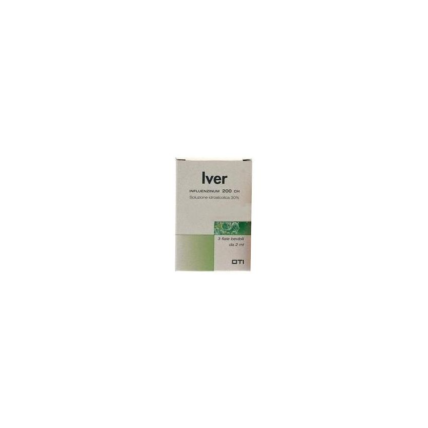Fiale Iver 200CH Idroalcoliche - Confezione da 3 Pezzi