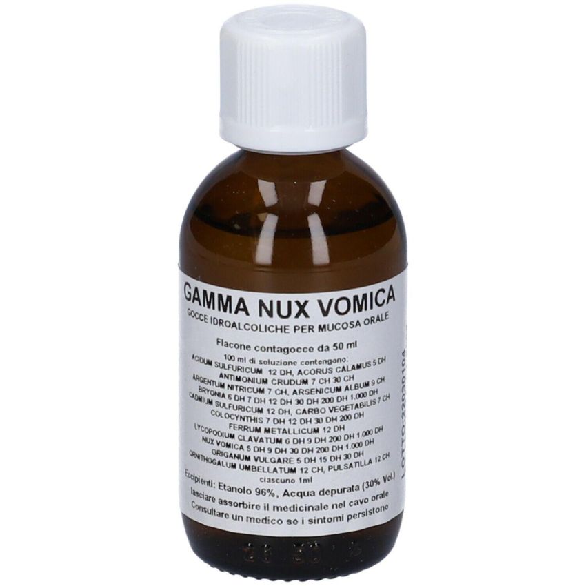Gocce Oti Gamma Nux Vomica 50ml - Supplemento Omeopatico