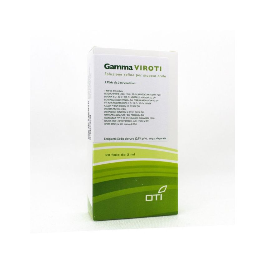 Oti Gamma Viroti - Set di 20 Fiale Fisiologiche da 2ml