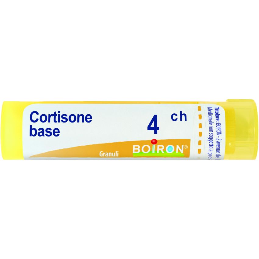 Boiron Cortisone Base 04Ch - Tubo da 4g di Granuli Omeopatici
