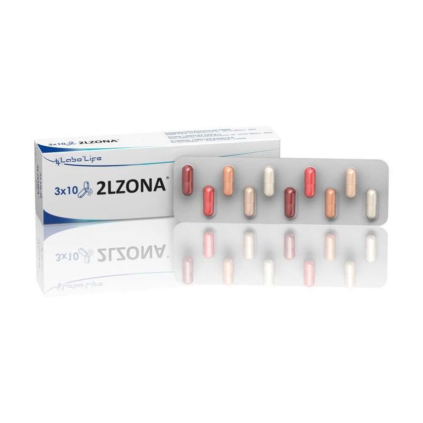 Guna 2LZona, Integratore Alimentare, 30 Capsule
