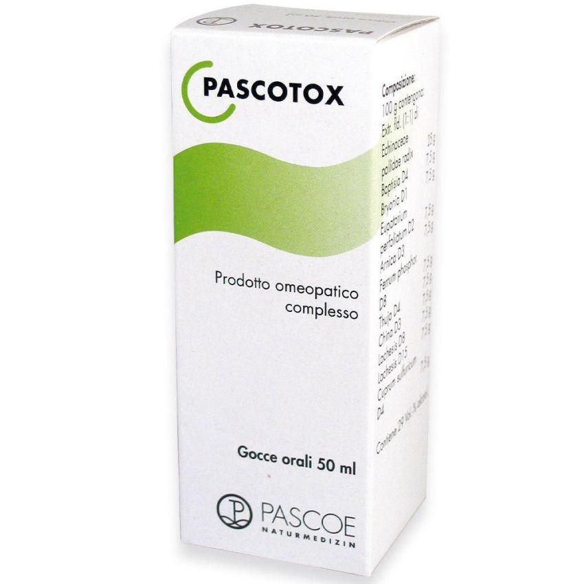 Pasco Pascotox Gocce 50ml - Soluzione Concentrata