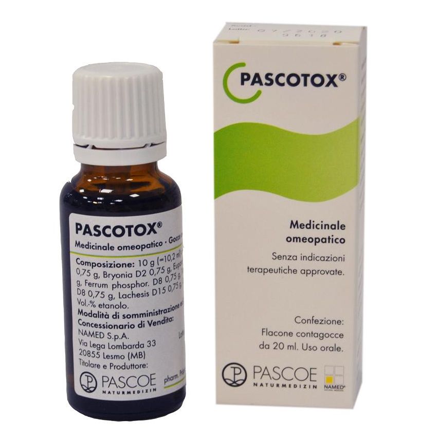 Pasco Pascotox Gocce 50ml - Soluzione Concentrata