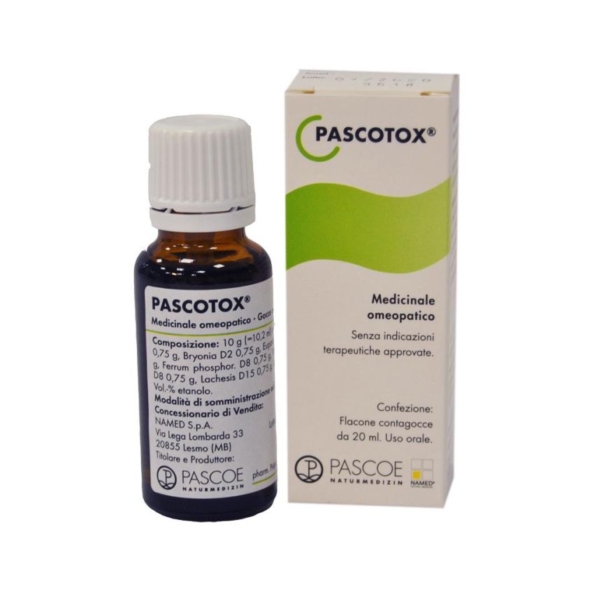 Pasco Pascotox Gocce 50ml - Soluzione Concentrata