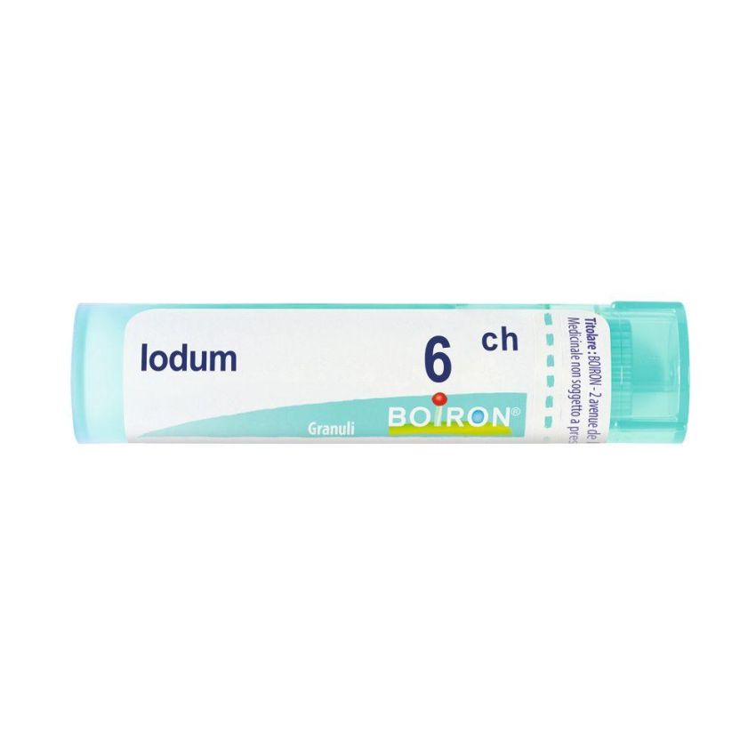 Boiron Iodum 06Ch - Granuli Omeopatici, Tubo da 4g