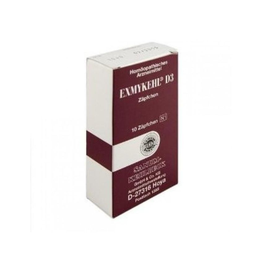 Exmykel Sanum - Supposte 2g, Confezione da 10 Pezzi