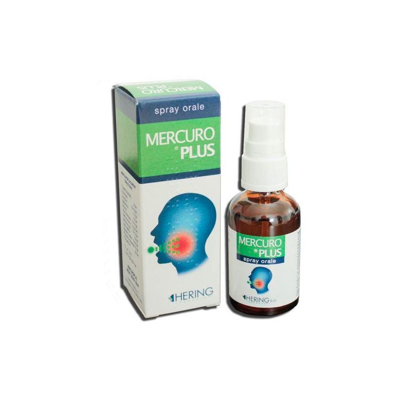 Spray Orale Mercuroplus 30ml per Cura della Bocca