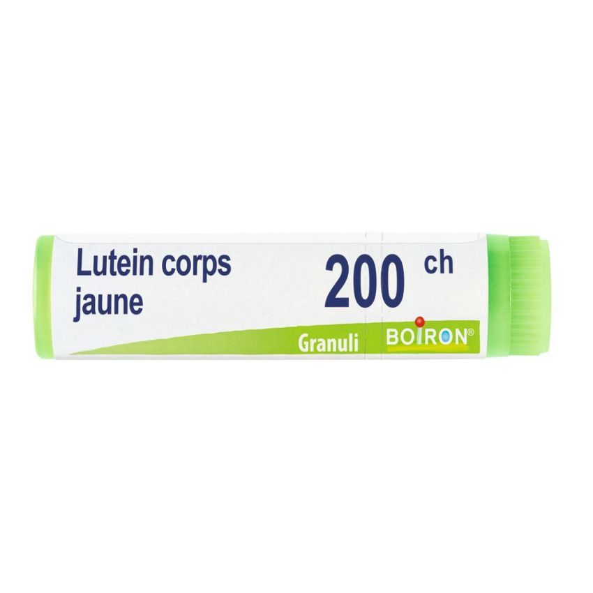 Boiron Lutein 200Ch Globuli di Corps Jaune, Dose 1g