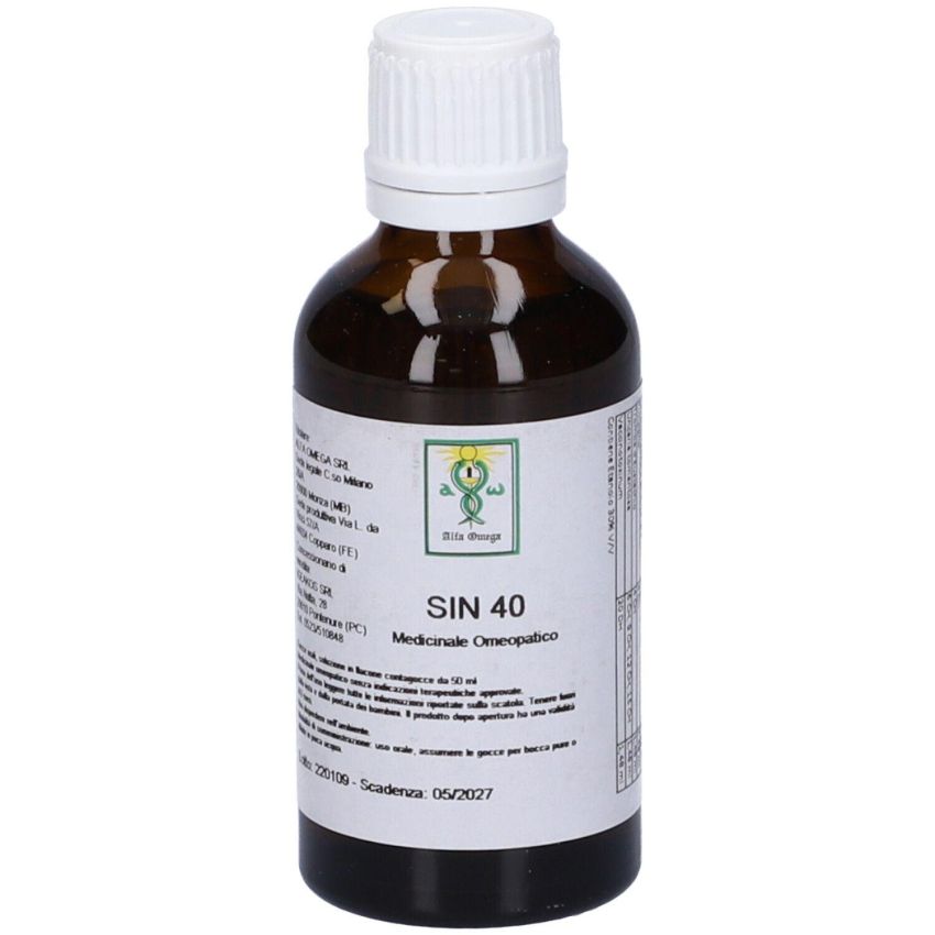 SIN 40 - Integratore Liquido in Gocce, 50ml