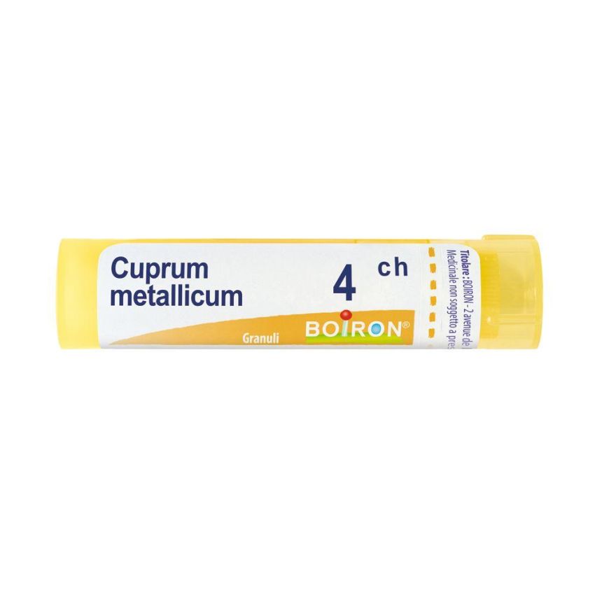 Boiron Cuprum Metallicum 04Ch Granuli Omeopatici - Tubo da 4g