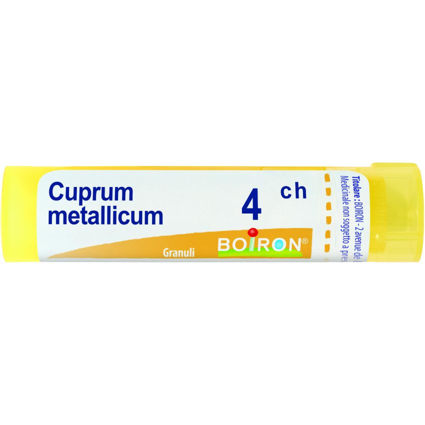 Boiron Cuprum Metallicum 04Ch Granuli Omeopatici - Tubo da 4g