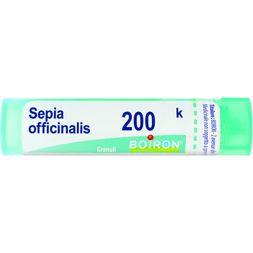 Granuli Sepia Officinalis 200K di Boiron - Tubo da 4g