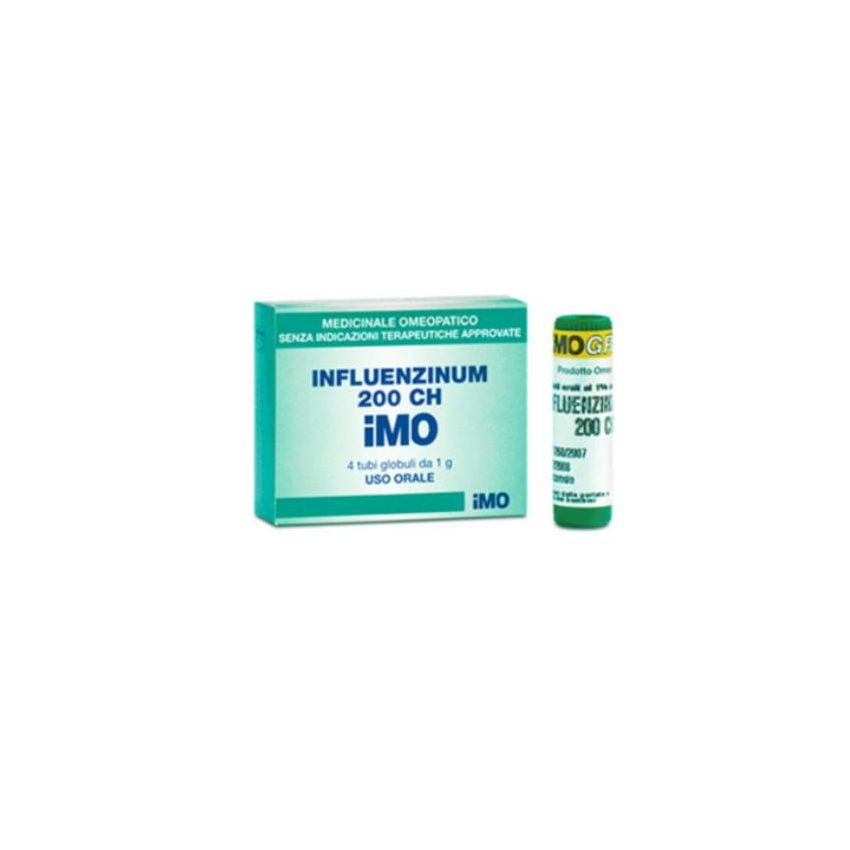 Influenzinum 200CH - Pacchetto da 4 Tubi, 1g ciascuno