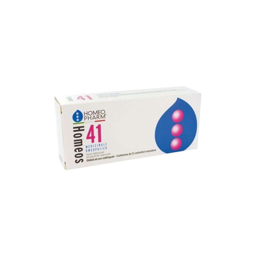 Cemon Homeos 41 - Pacchetto di 6 Tubi Monodose da 1g