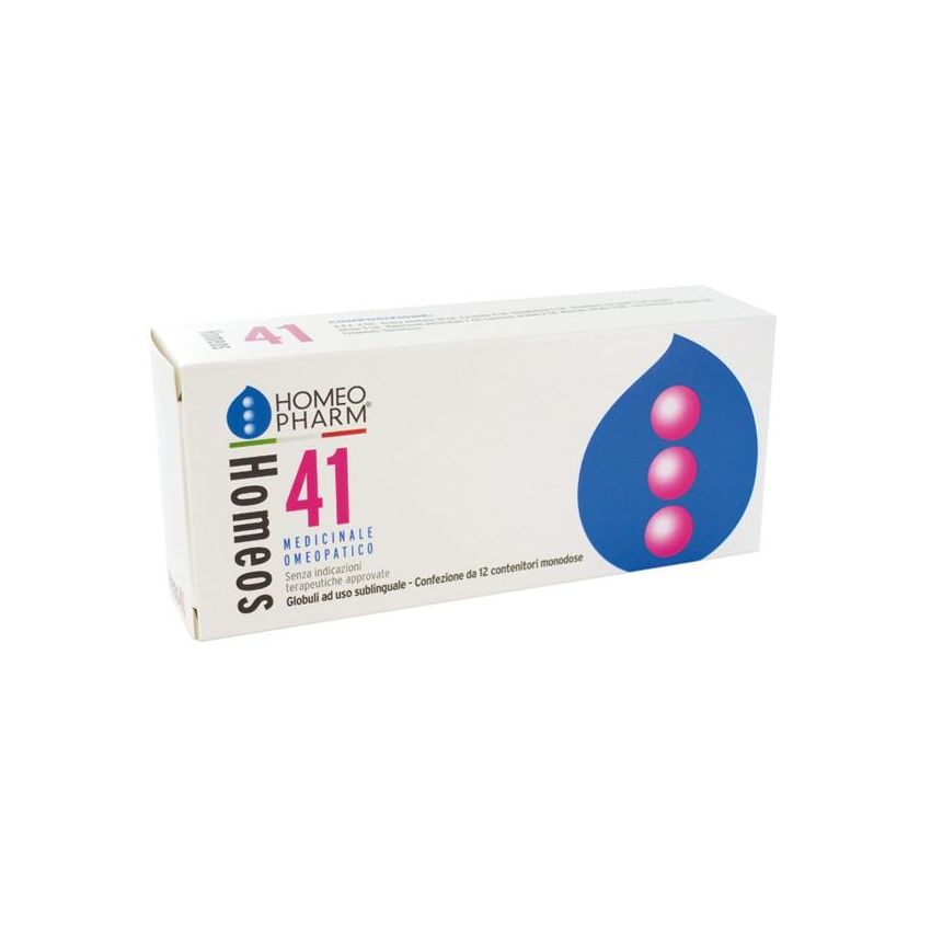 Cemon Homeos 41 - Pacchetto di 6 Tubi Monodose da 1g