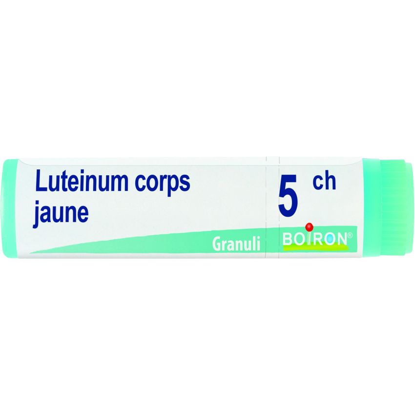Boiron Luteinum 05Ch Globuli per Salute del Corpo Giallo - 1g