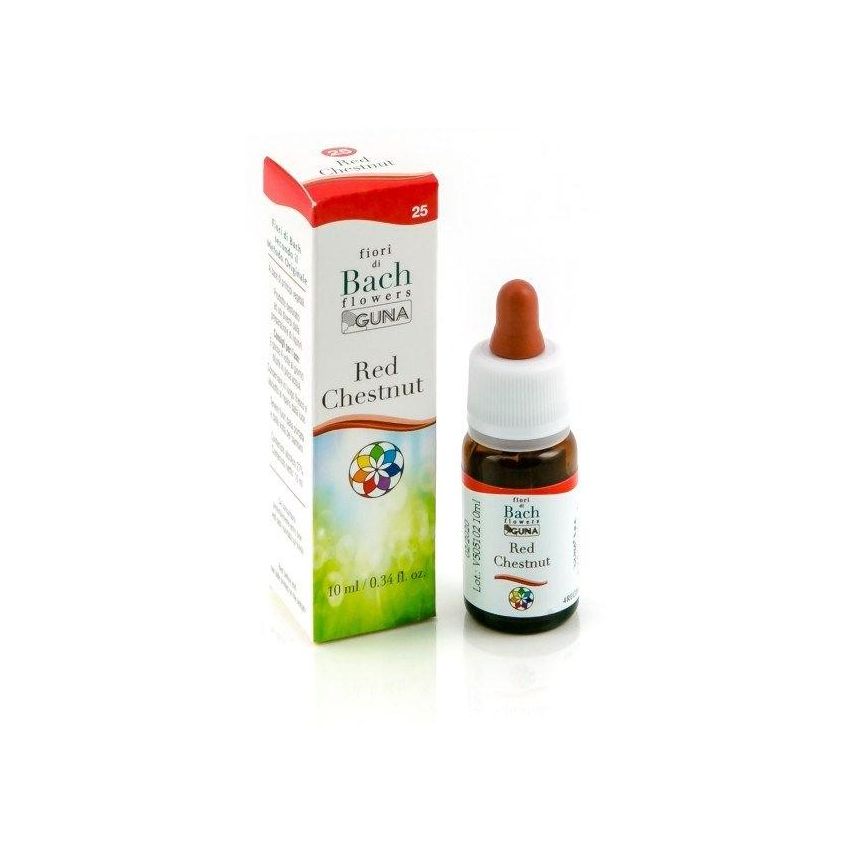Guna Red Chestnut Fiori Di Bach 10ml - Rimedio Floreale Naturale
