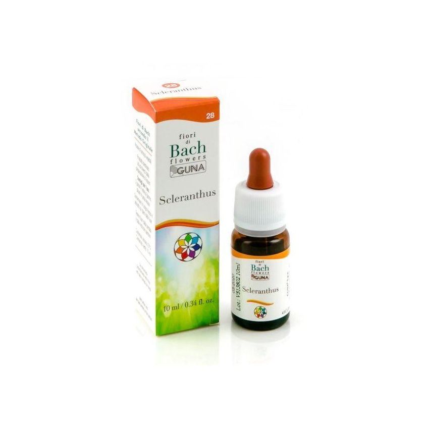 Guna Scleranthus Fiori Di Bach - Gocce Omeopatiche, 10ml