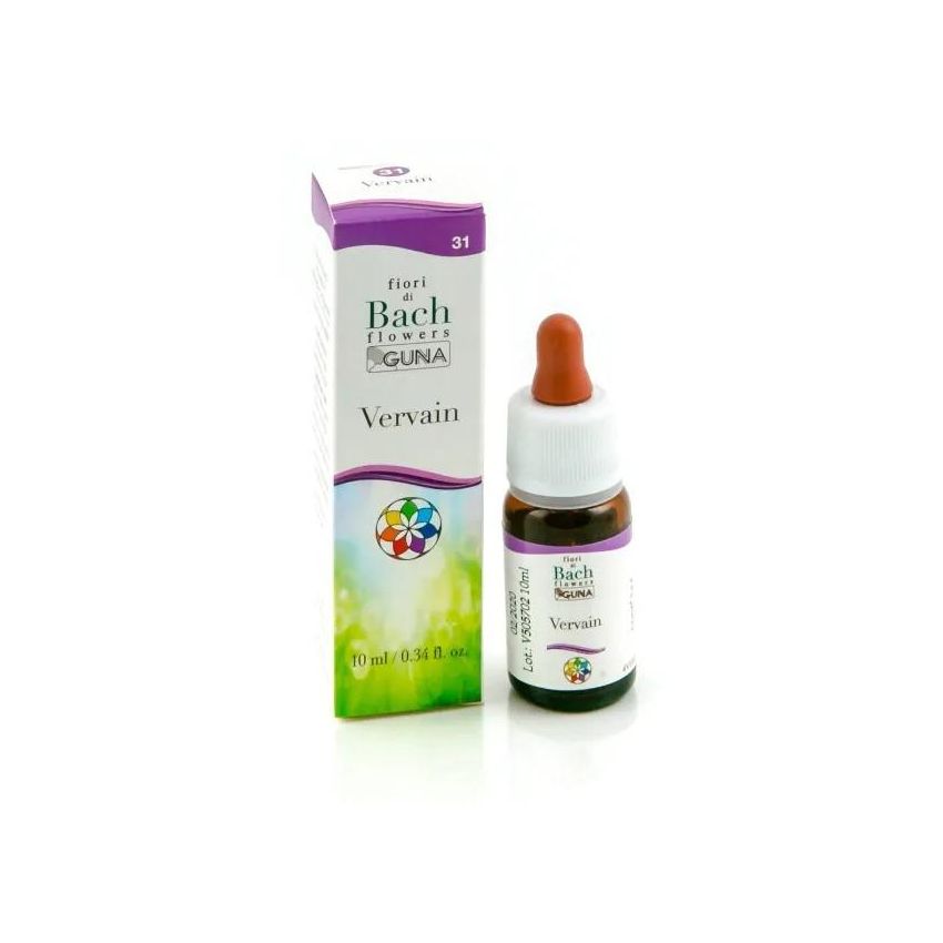Guna Bach Flower Vervain Drops - 10ml