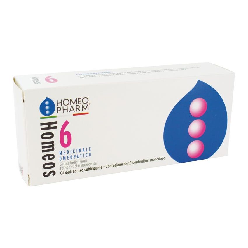 Cemon Homeos 6 -12 Tubi Monodose da 1g
