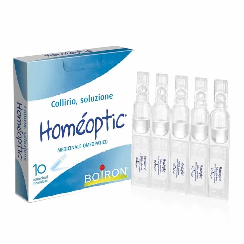 Boiron Homeoptic - Collirio Monodose da 0,4ml - Confezione da 10 Fiale