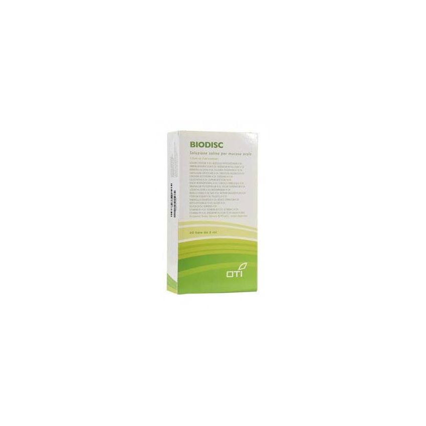 Oti Biodisc Composto - 20 Fiale Fisiologiche da 2ml