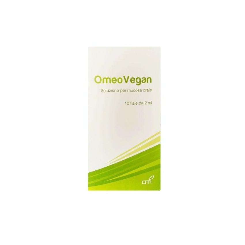 Omeovegan Fiale Fisiologiche Vegane - 10 Pezzi da 2ml
