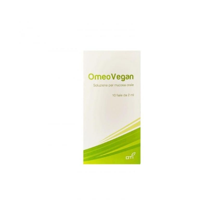 Omeovegan Fiale Fisiologiche Vegane - 10 Pezzi da 2ml