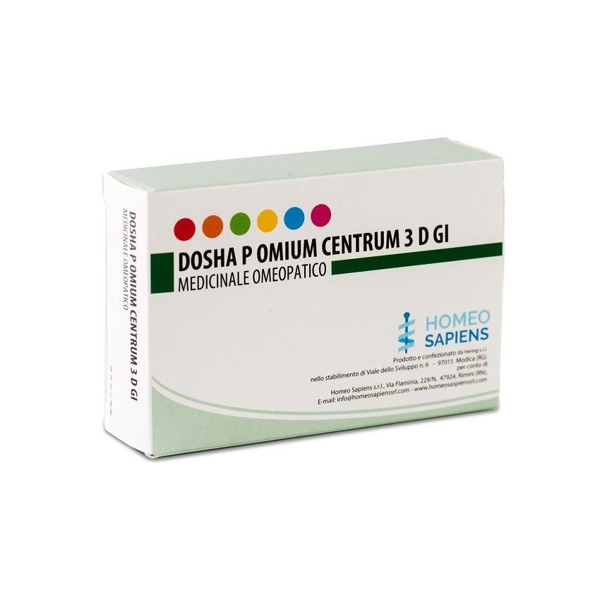Omium Centrum 3D GI per Dosha P - Capsule da 500mg, Confezione da 30
