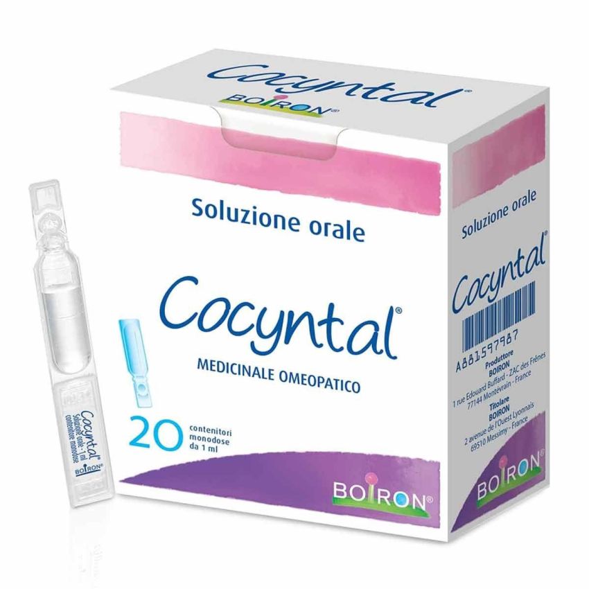 Boiron Cocyntal Soluzione Orale Monodose 20 Fiale da 1ml