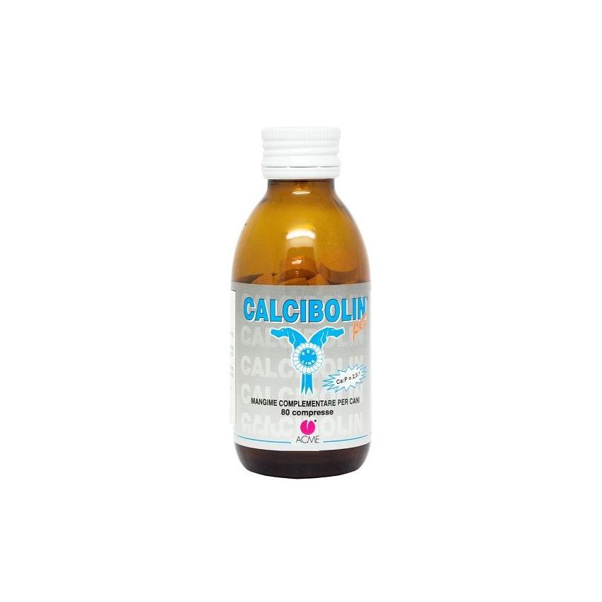 Acme Calciobolin - Complemento Alimentare per Cani con 80 Compresse