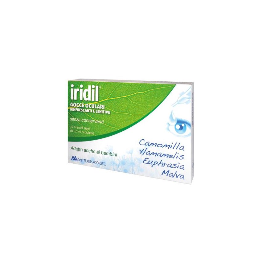 Gocce Oculari Iridil Monodose da 0.5ml - Confezione da 10